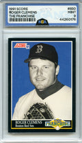 1991 Score #850 Roger Clemens Other 9