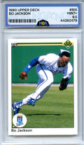 1990 Upper Deck #105a Bo Jackson NGA 9.5
