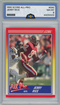 1990 Score #590 Jerry Rice Other 8