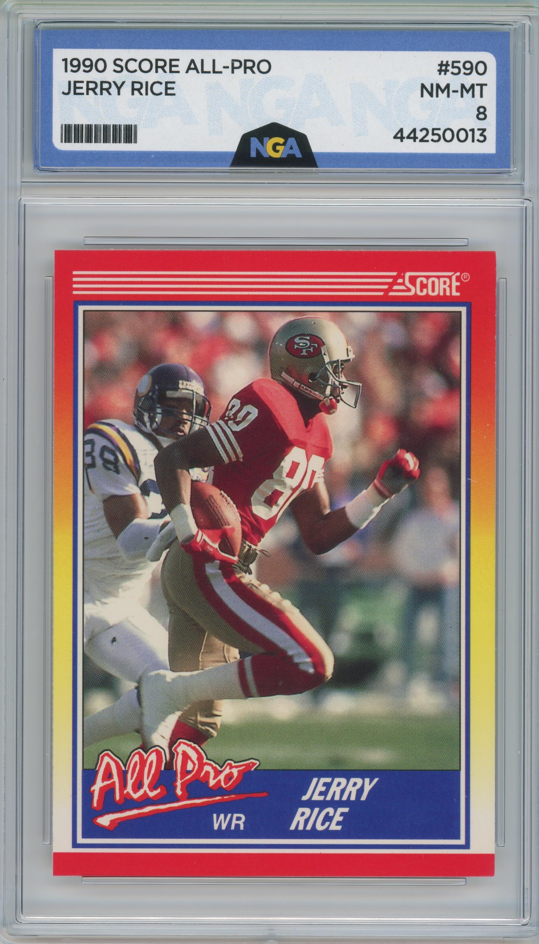 1990 Score #590 Jerry Rice Other 8