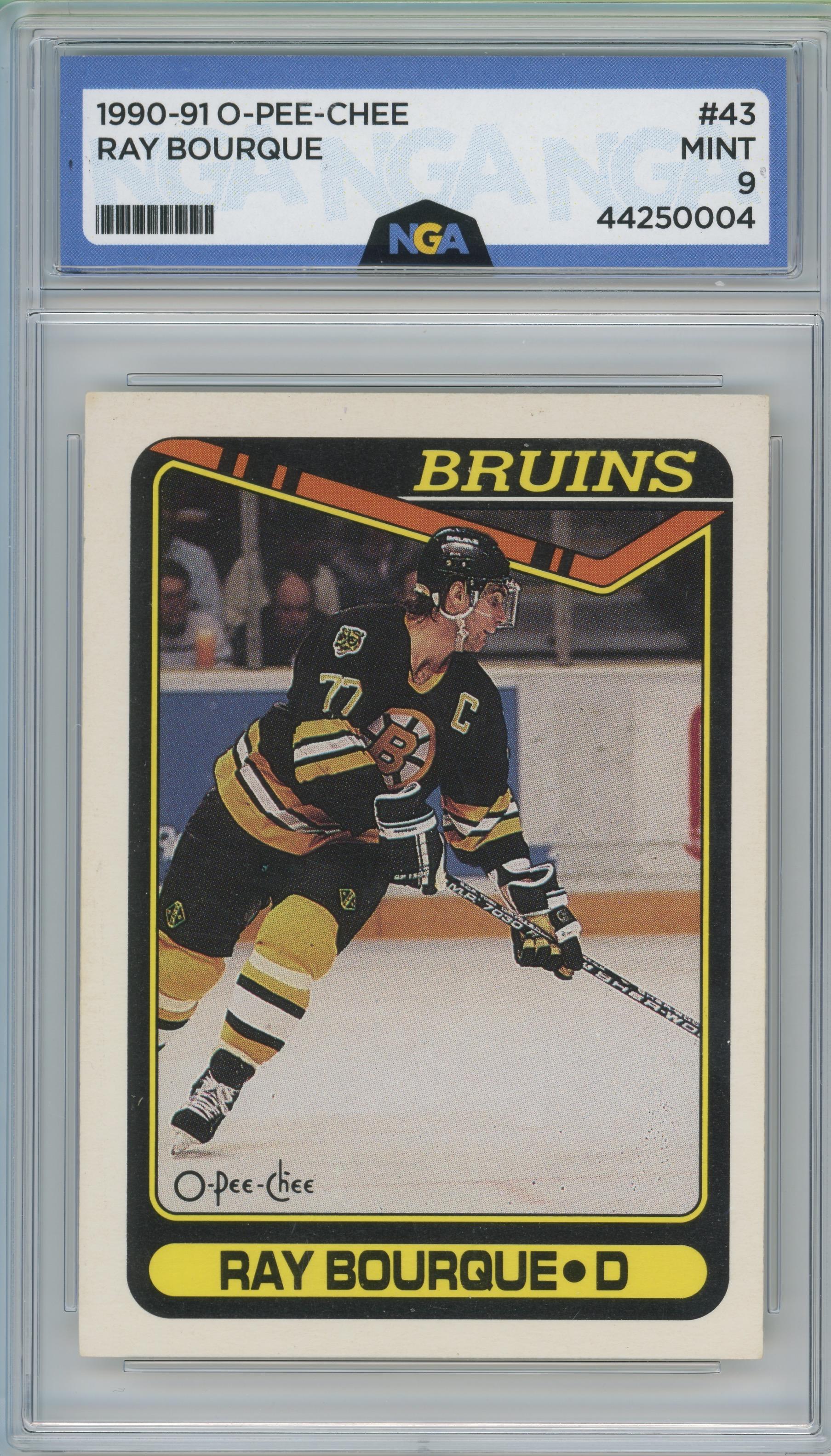 1990-91 Topps #43b Ray Bourque Other 9