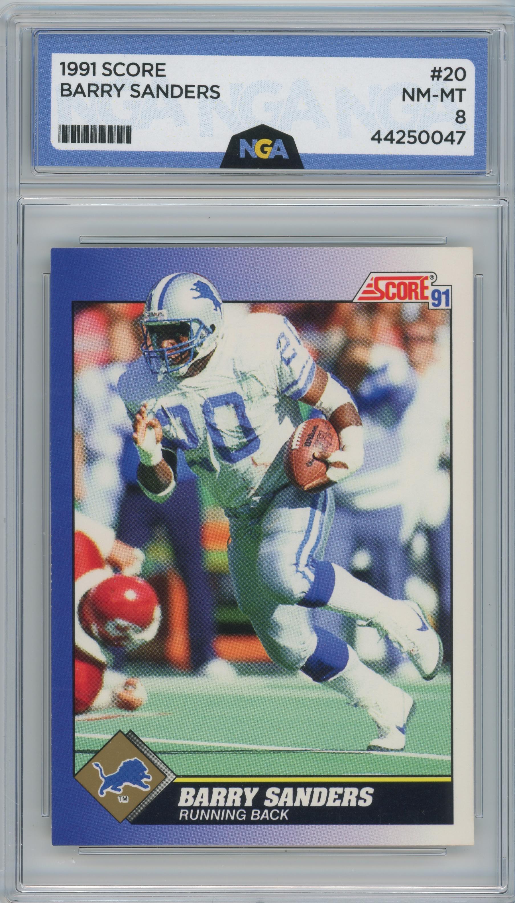 1991 Score #20 Barry Sanders Other 8