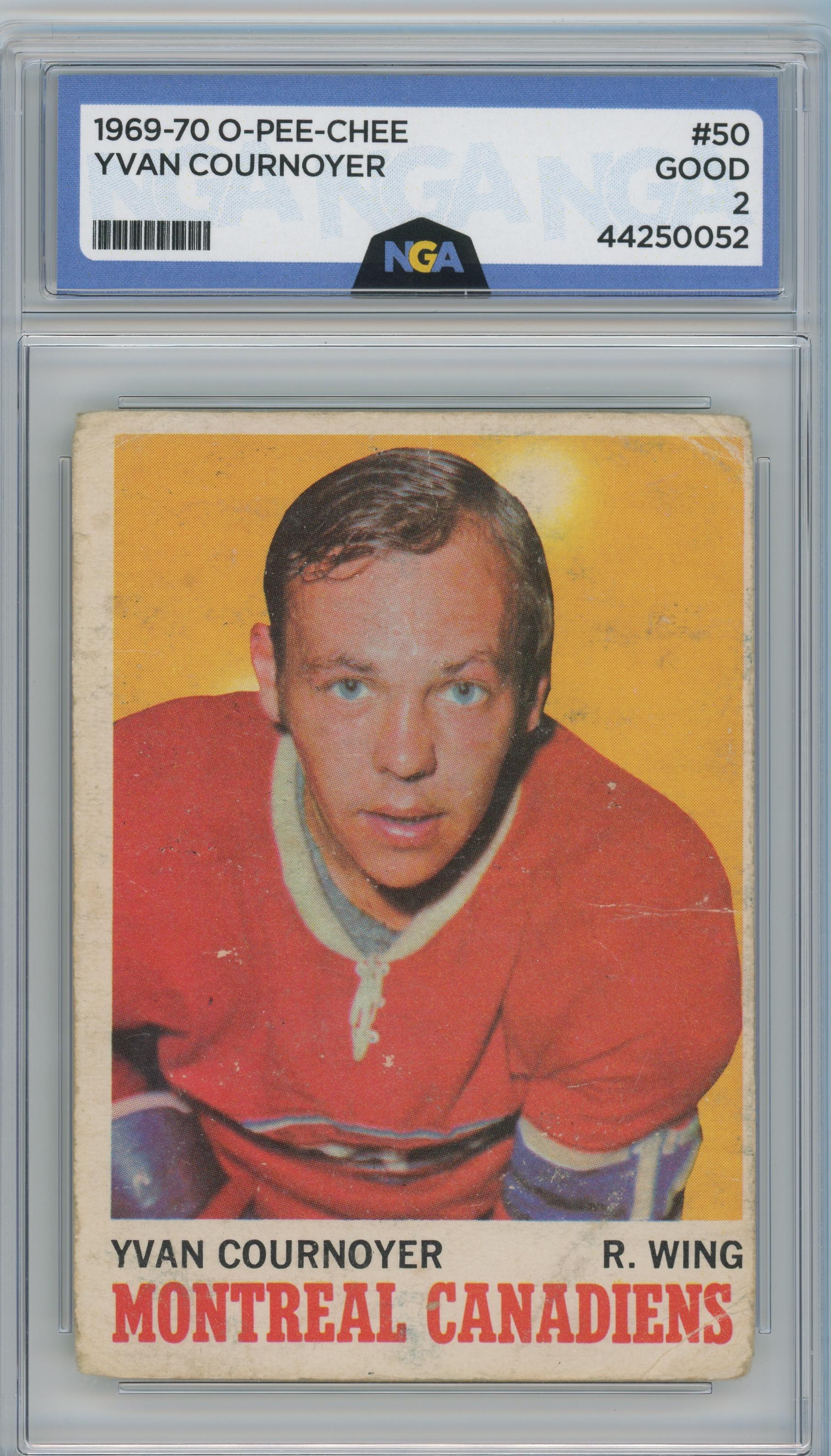 1970-71 O-Pee-Chee #50 Yvan Cournoyer Other 2