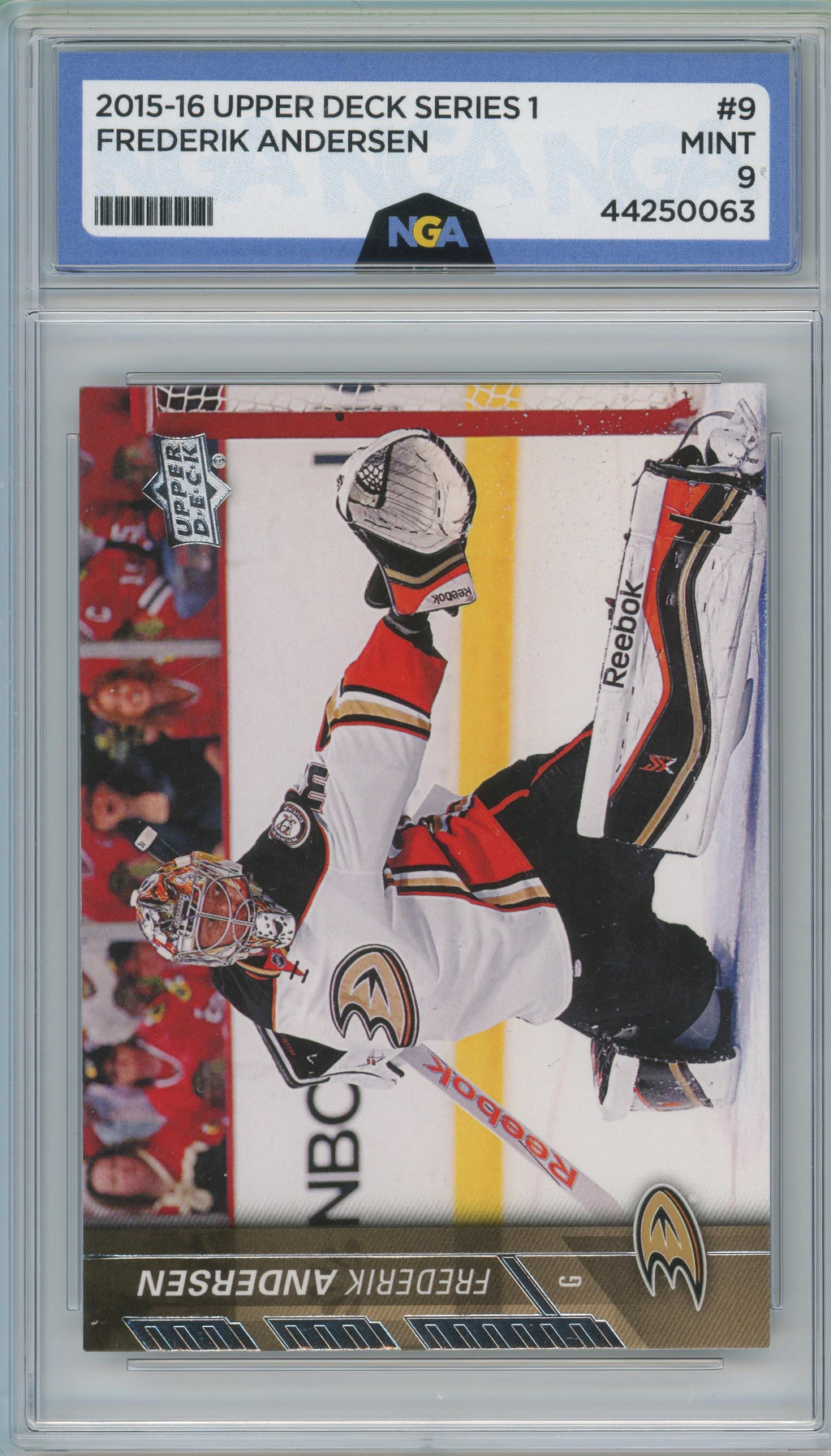 2015-16 Upper Deck #2 Frederik Andersen Other 9