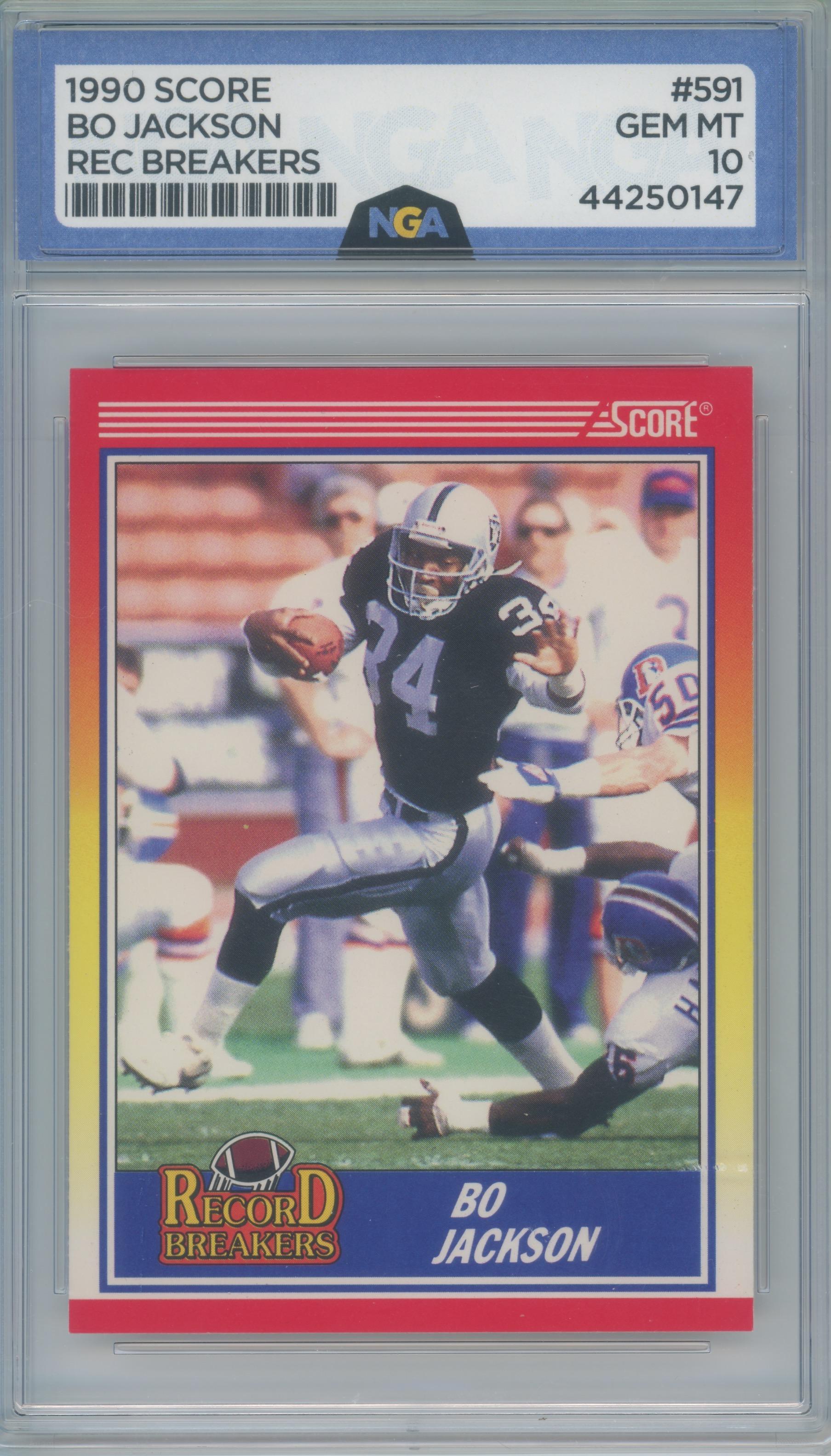 1990 Score #591 Bo Jackson Other 10
