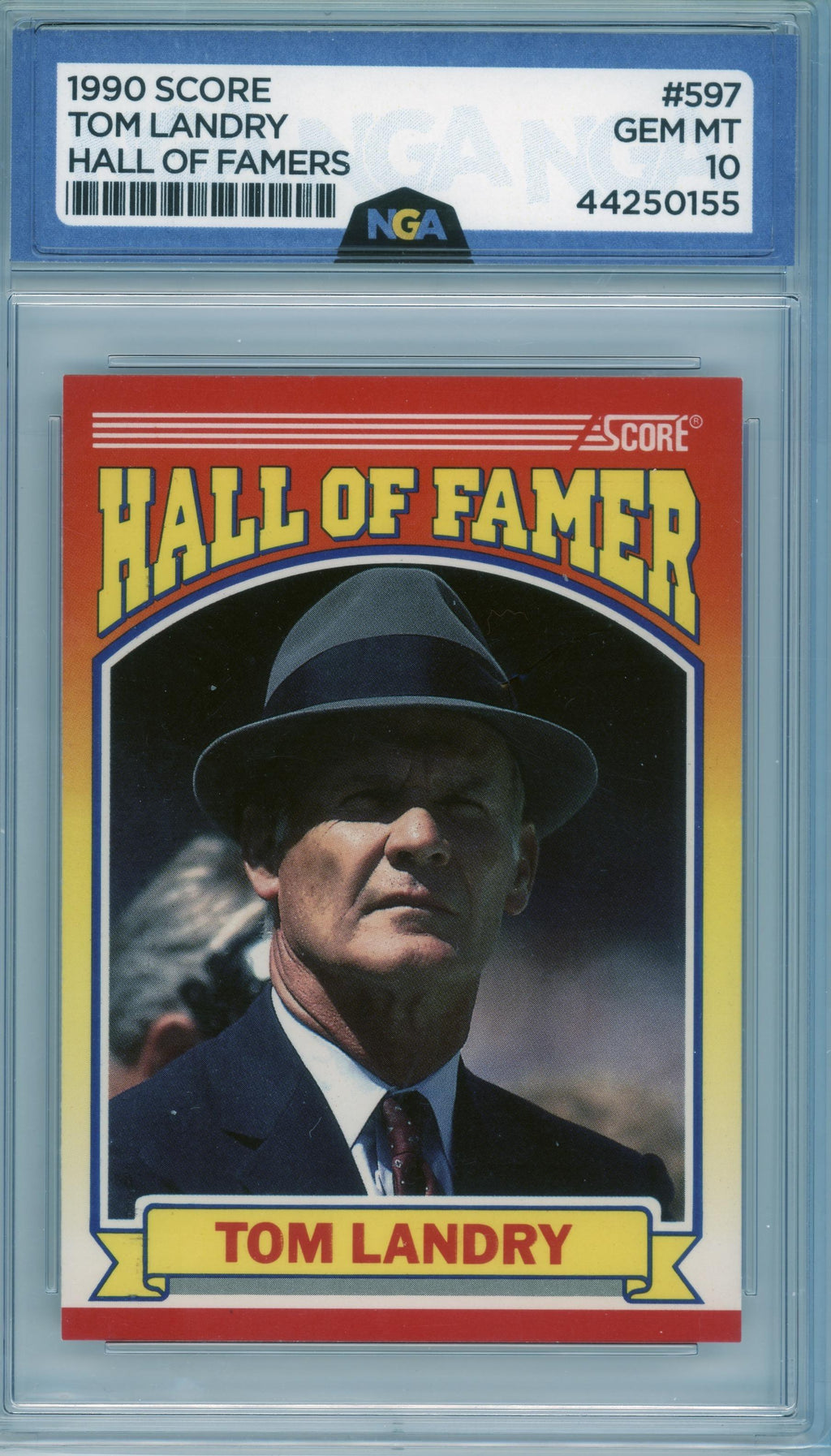 1990 Score #597 Tom Landry Other 10