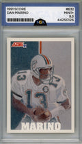 1991 Score #632 Dan Marino Other 9.5