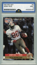 1991 Pro Set #11 Jerry Rice Other 9