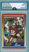 1990 Score #594 Joe Montana Other 10
