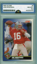 1991 Score #1 Joe Montana Other 8.5