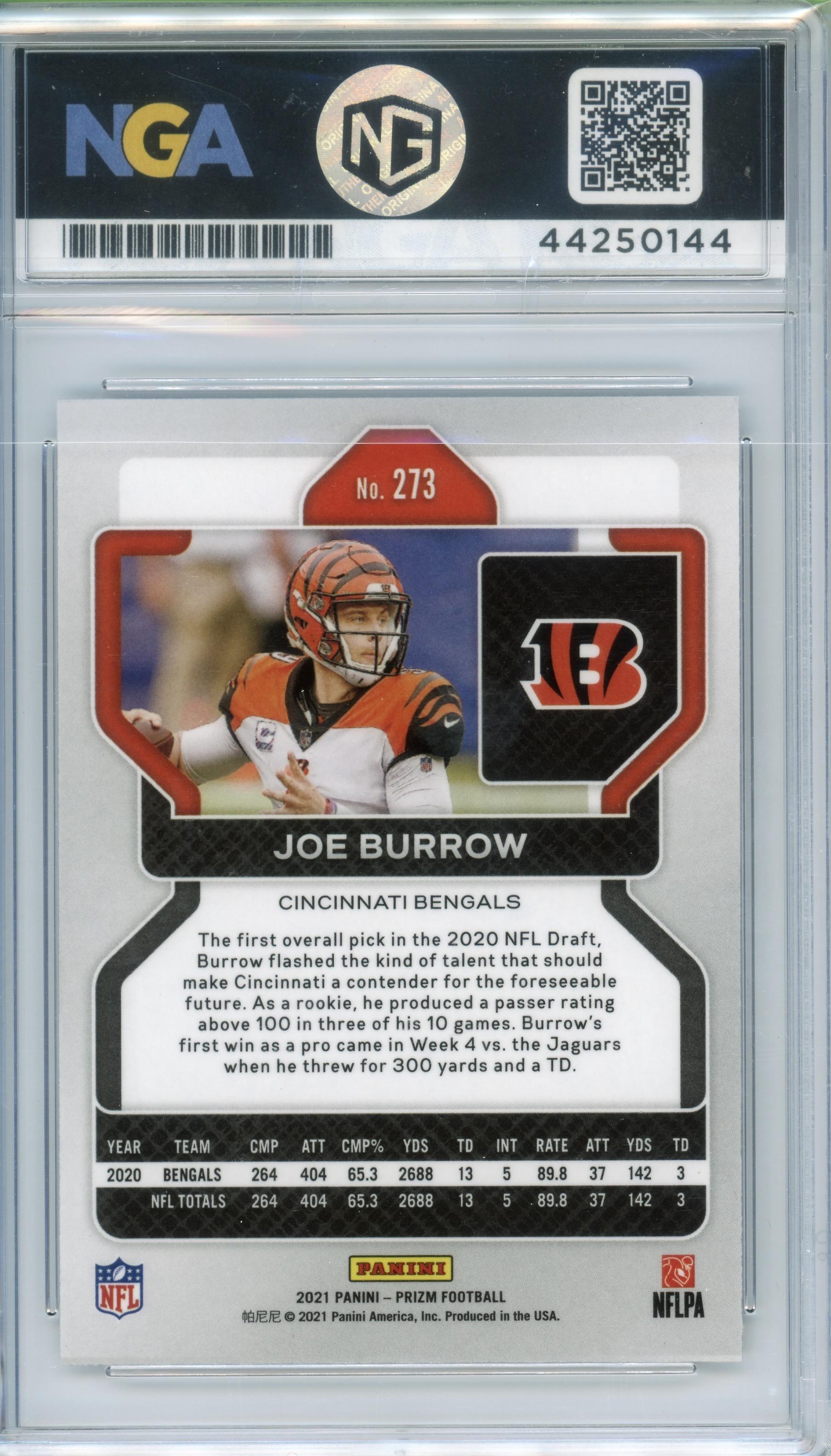 2021 Panini Prizm #273 Joe Burrow Other 10