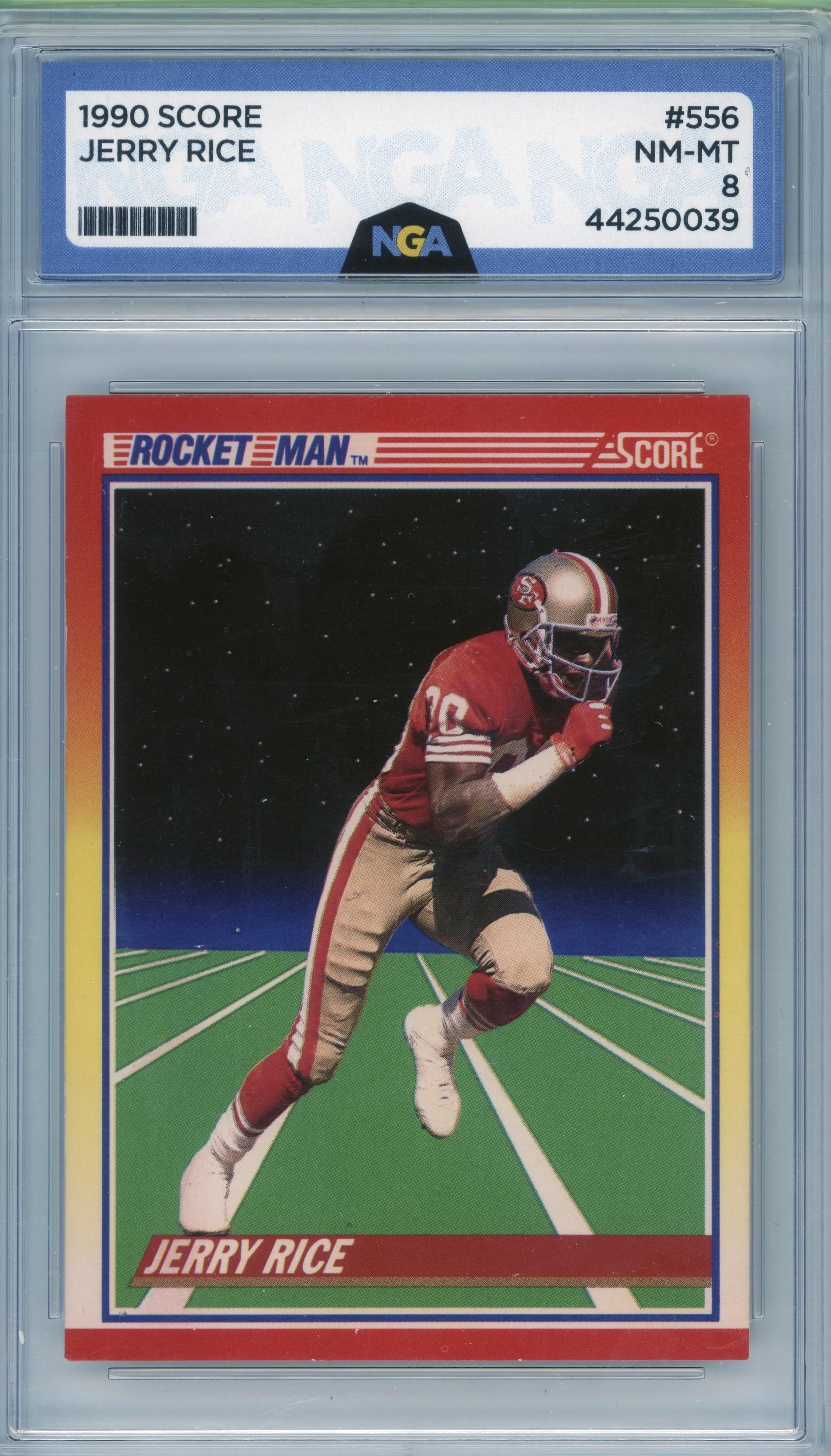 1990 Score #556 Jerry Rice Other 8
