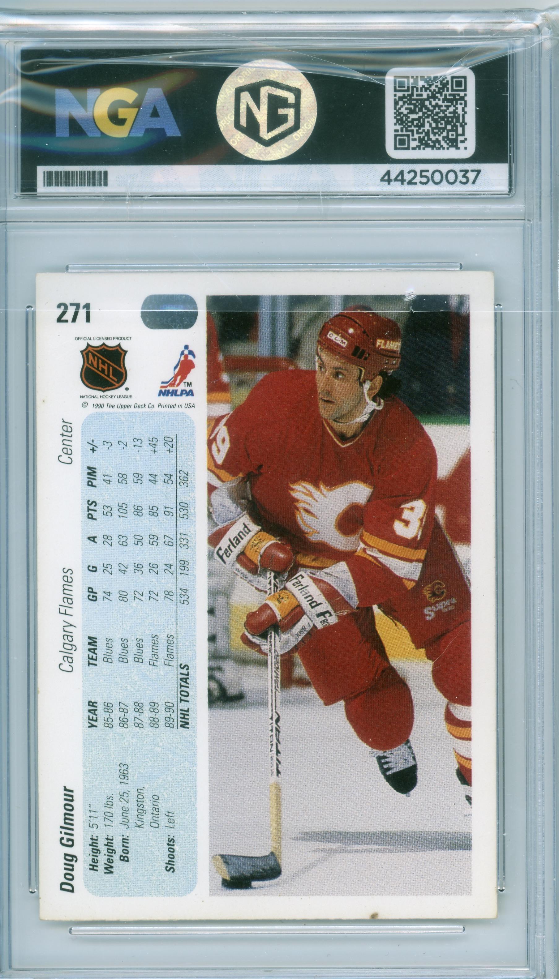 1990-91 Upper Deck #271 Doug Gilmour Other 9