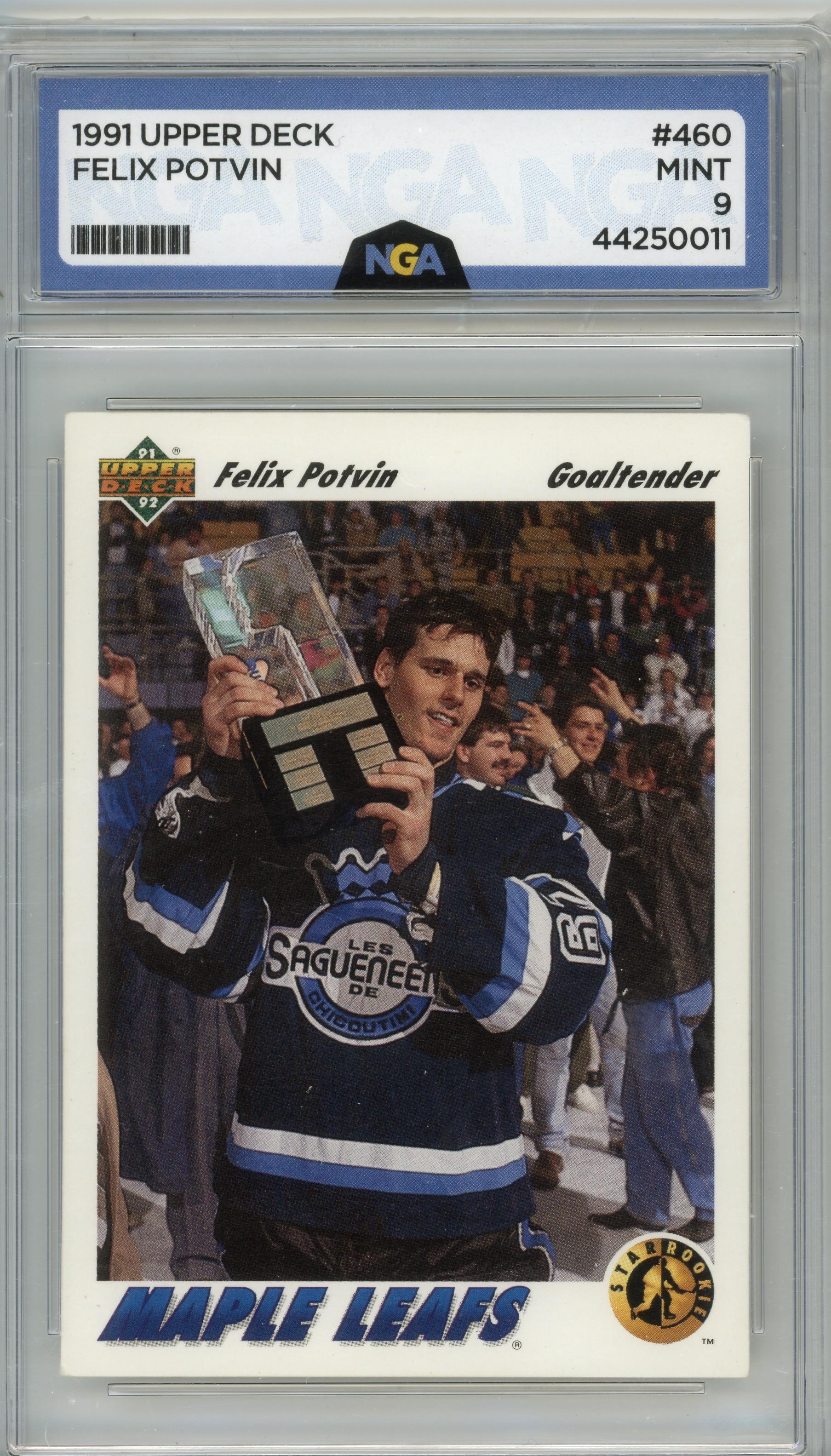 1991-92 Upper Deck #460 Felix Potvin Other 9
