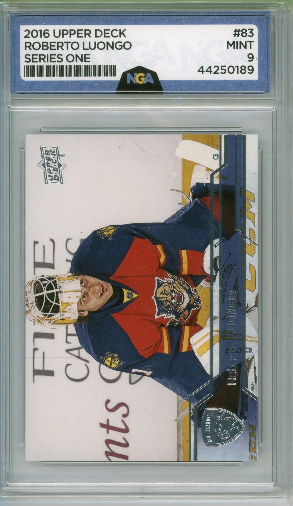 2016-17 Upper Deck #83 Roberto Luongo Other 9