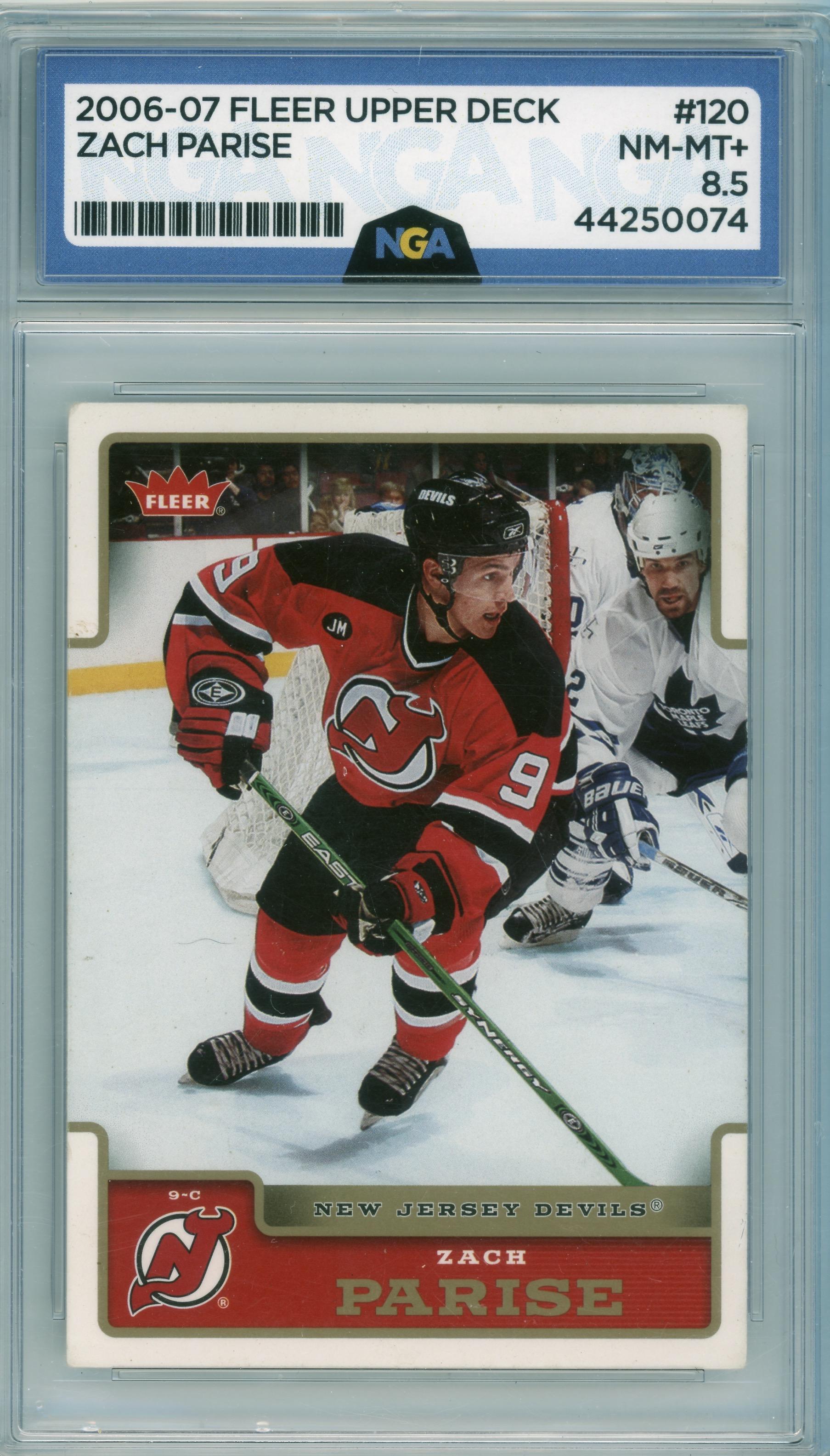 2006-07 Fleer #120 Zach Parise Other 8.5
