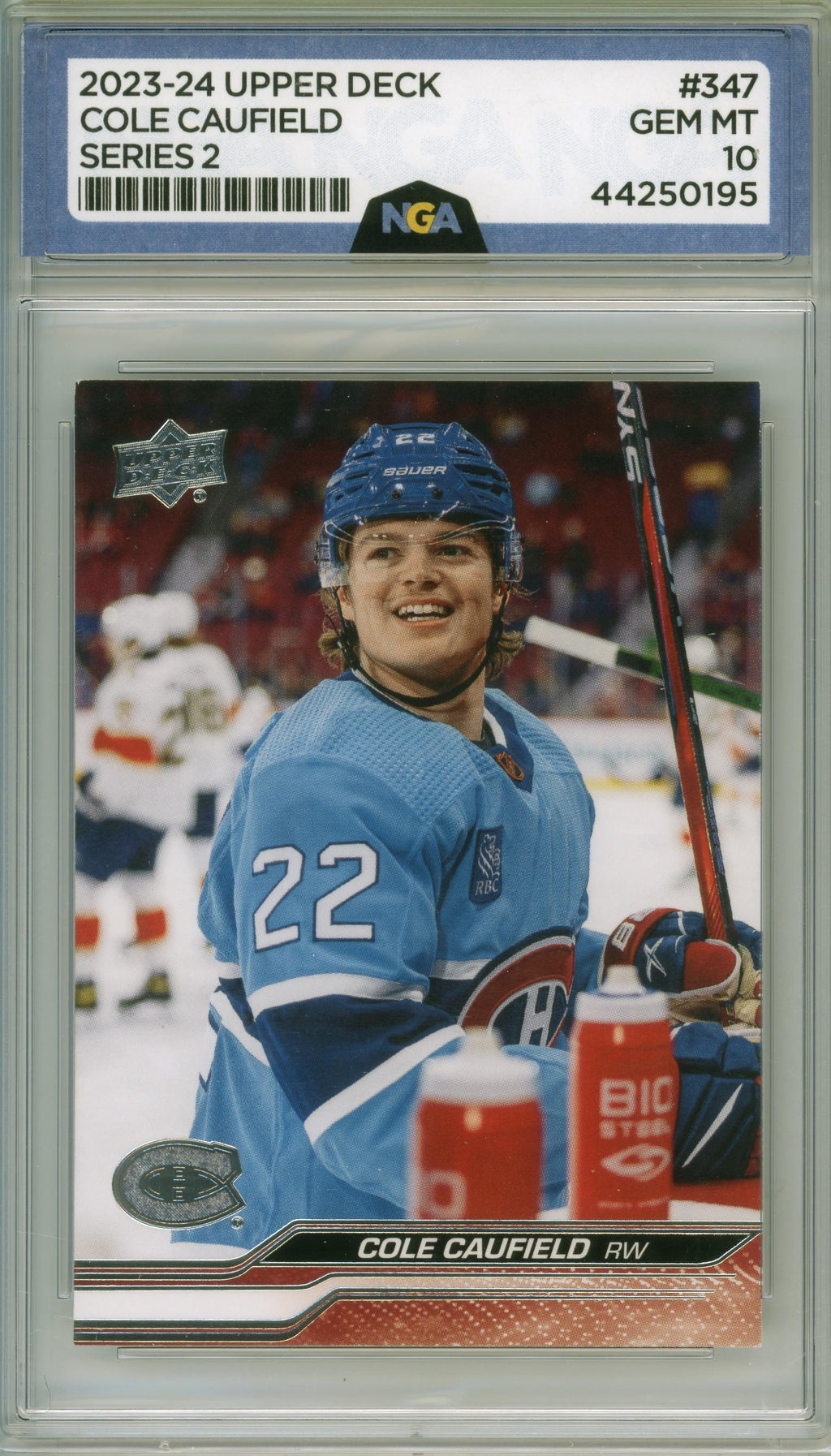 2023-24 Upper Deck #347 Cole Caufield Other 10