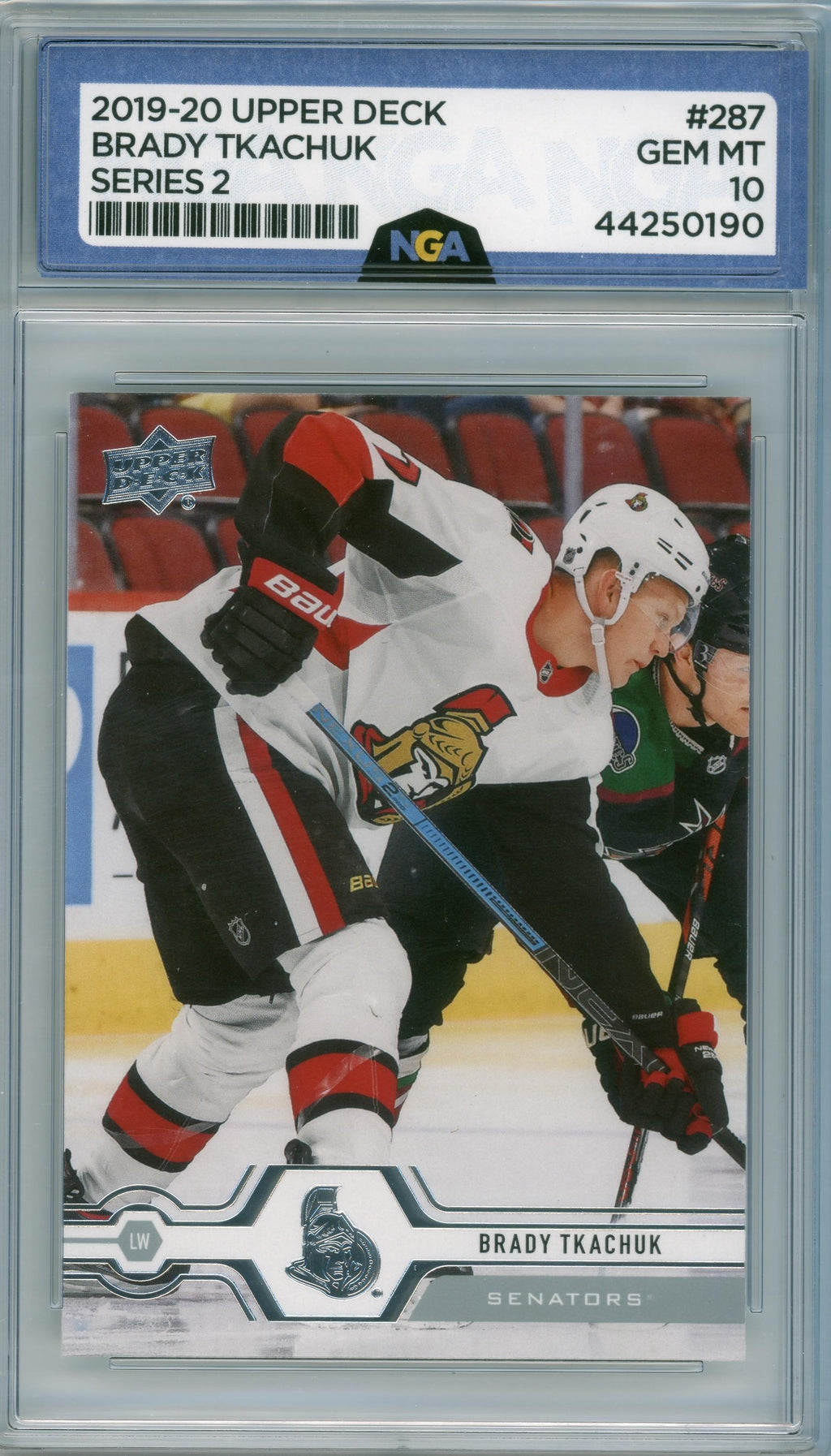 2019-20 Upper Deck #287 Brady Tkachuk Other 10