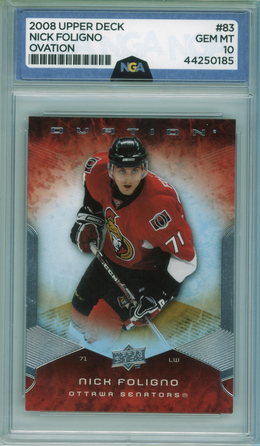 2008-09 Upper Deck Ovation #83 Nick Foligno Other 10