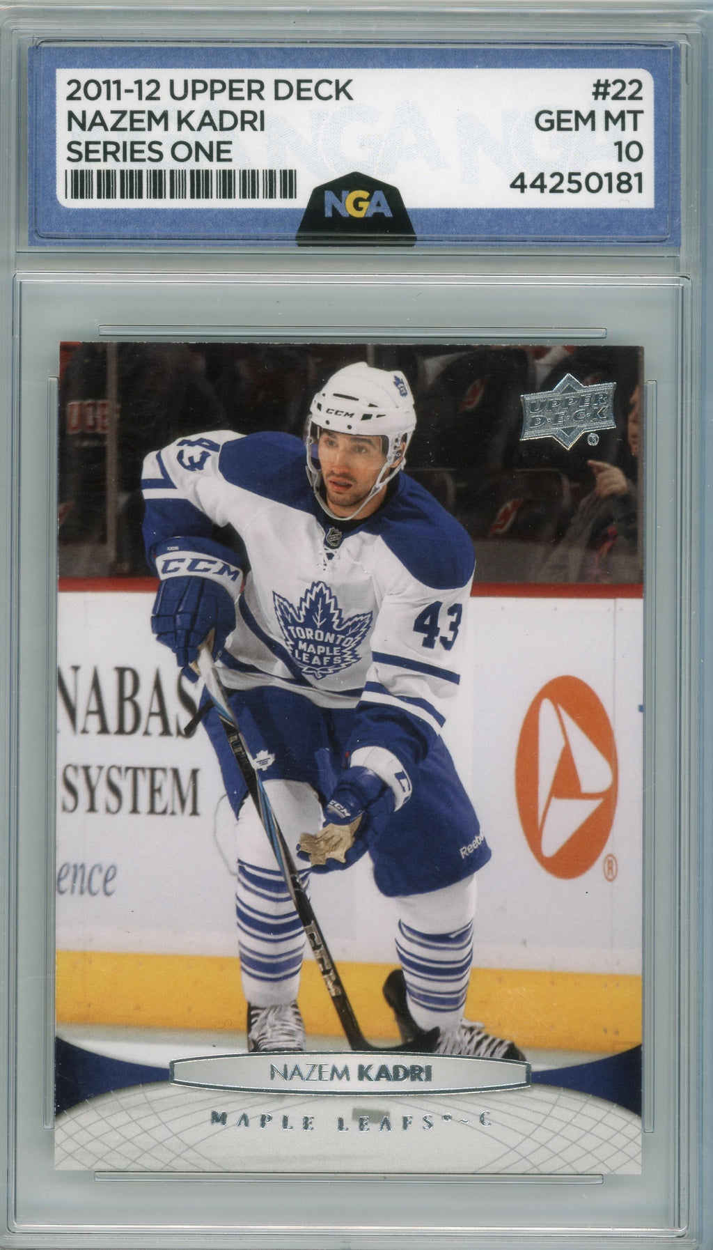 2011-12 Upper Deck #22 Nazem Kadri Other 10