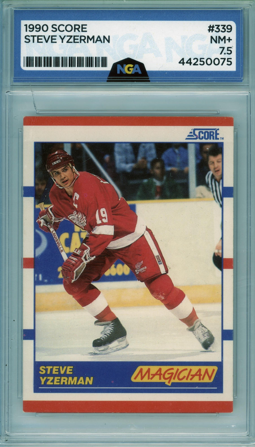 1990-91 Score Canadian #339 Steve Yzerman Other 7.5
