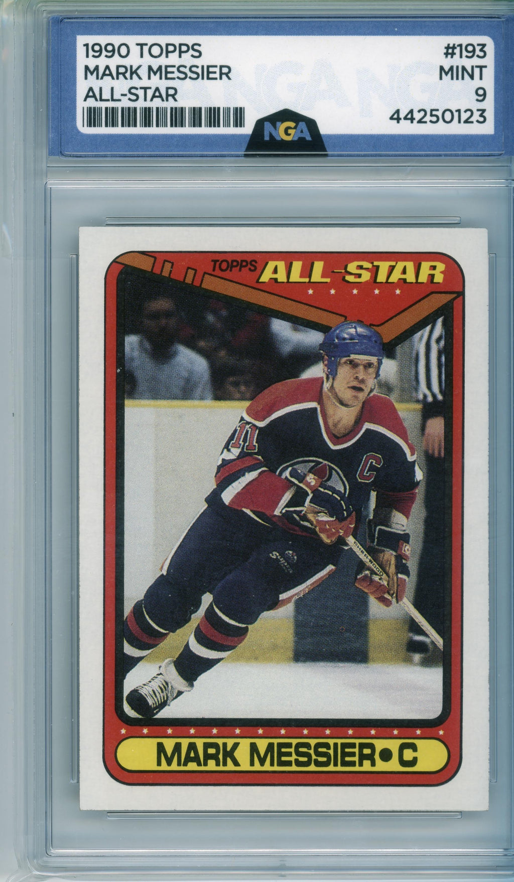 1990-91 Topps #193a Mark Messier Other 9