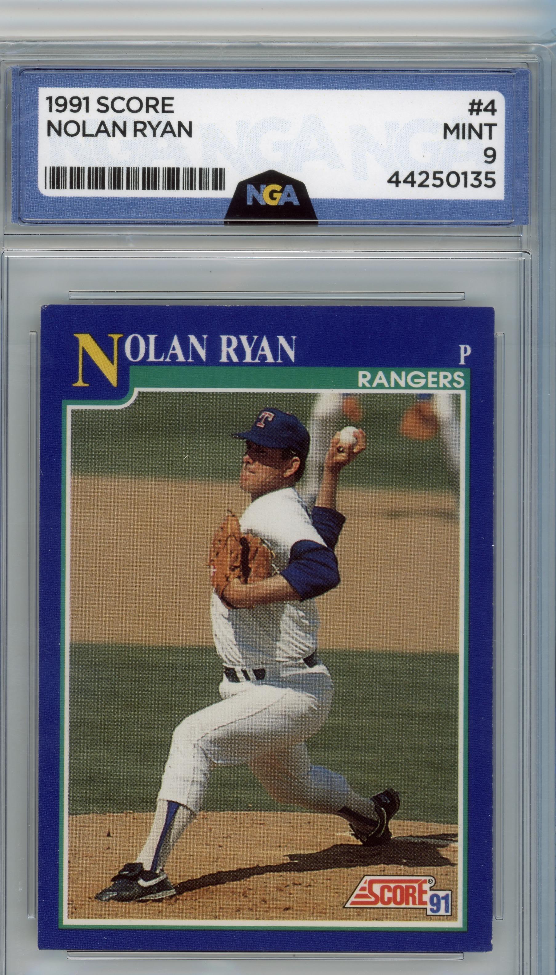 1991 Score #4 Nolan Ryan Other 9