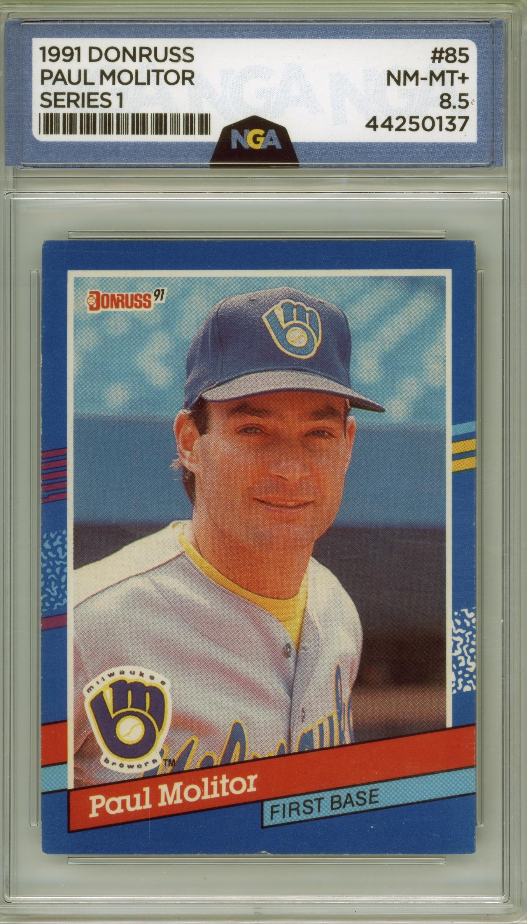 1991 Donruss #85b Paul Molitor Other 8.5