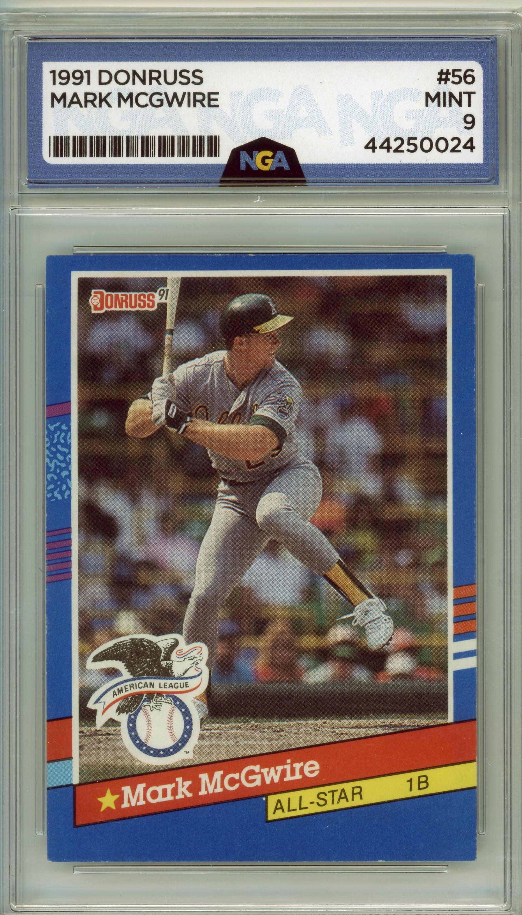 1991 Donruss #56c Mark McGwire Other 9