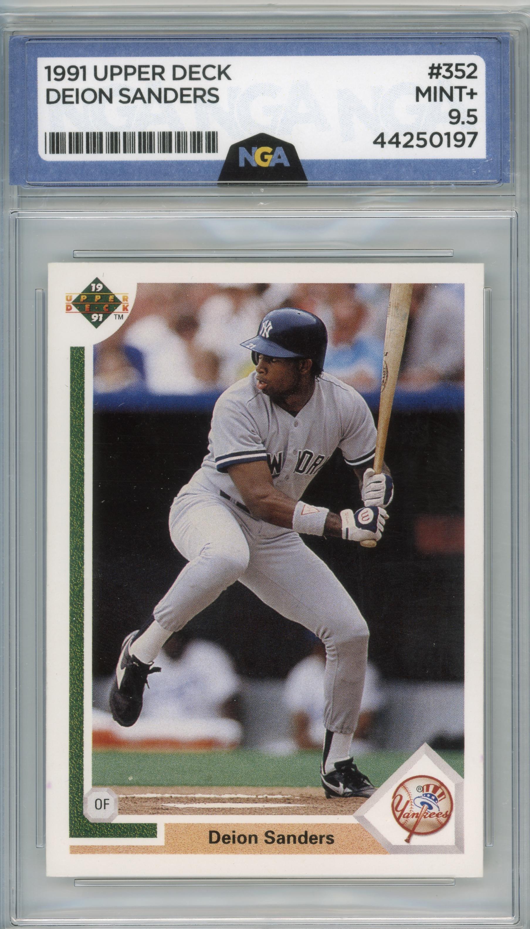 1991 Upper Deck #352b Deion Sanders Other 9.5