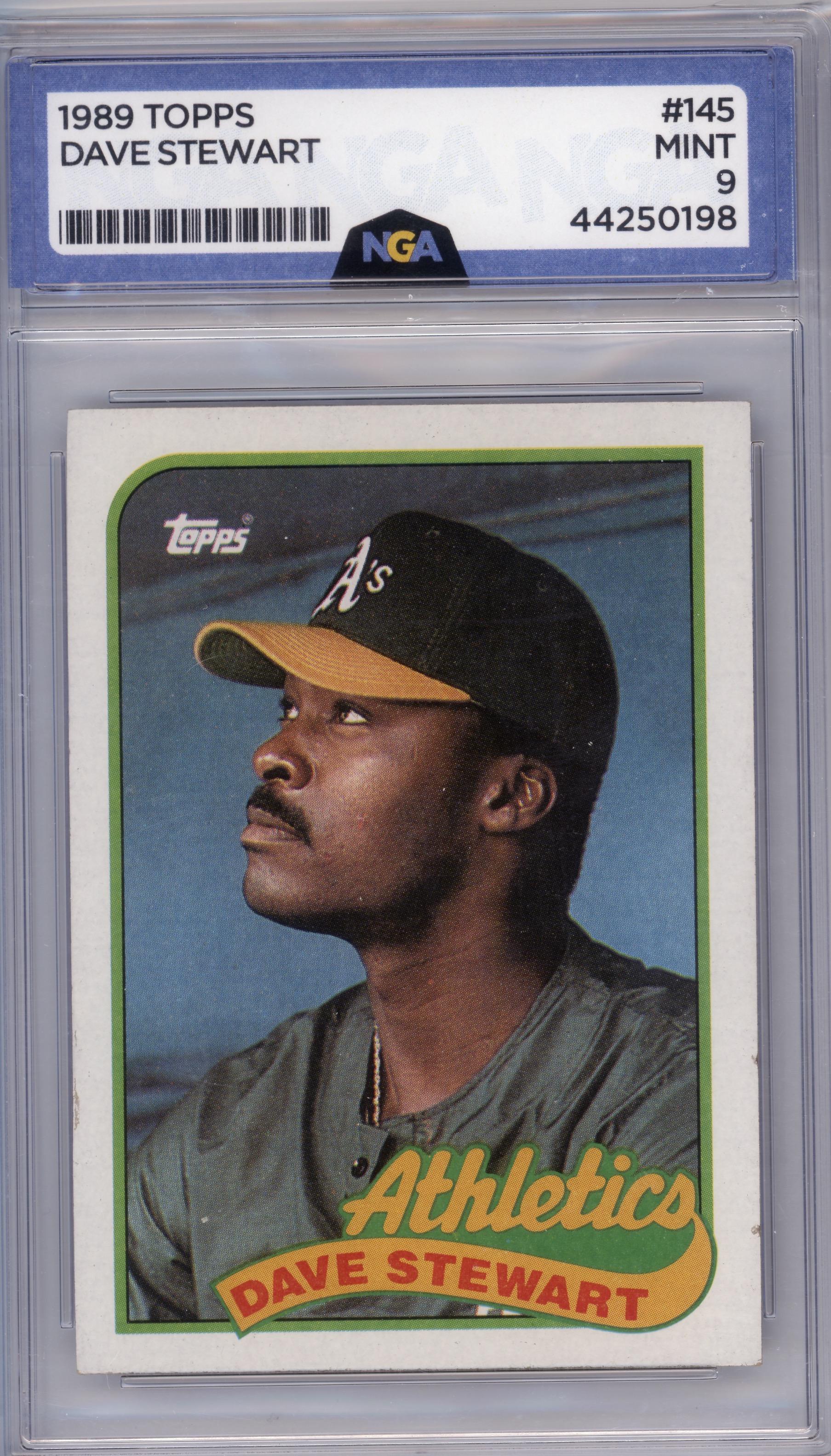 1989 Topps #145 Dave Stewart Other 9