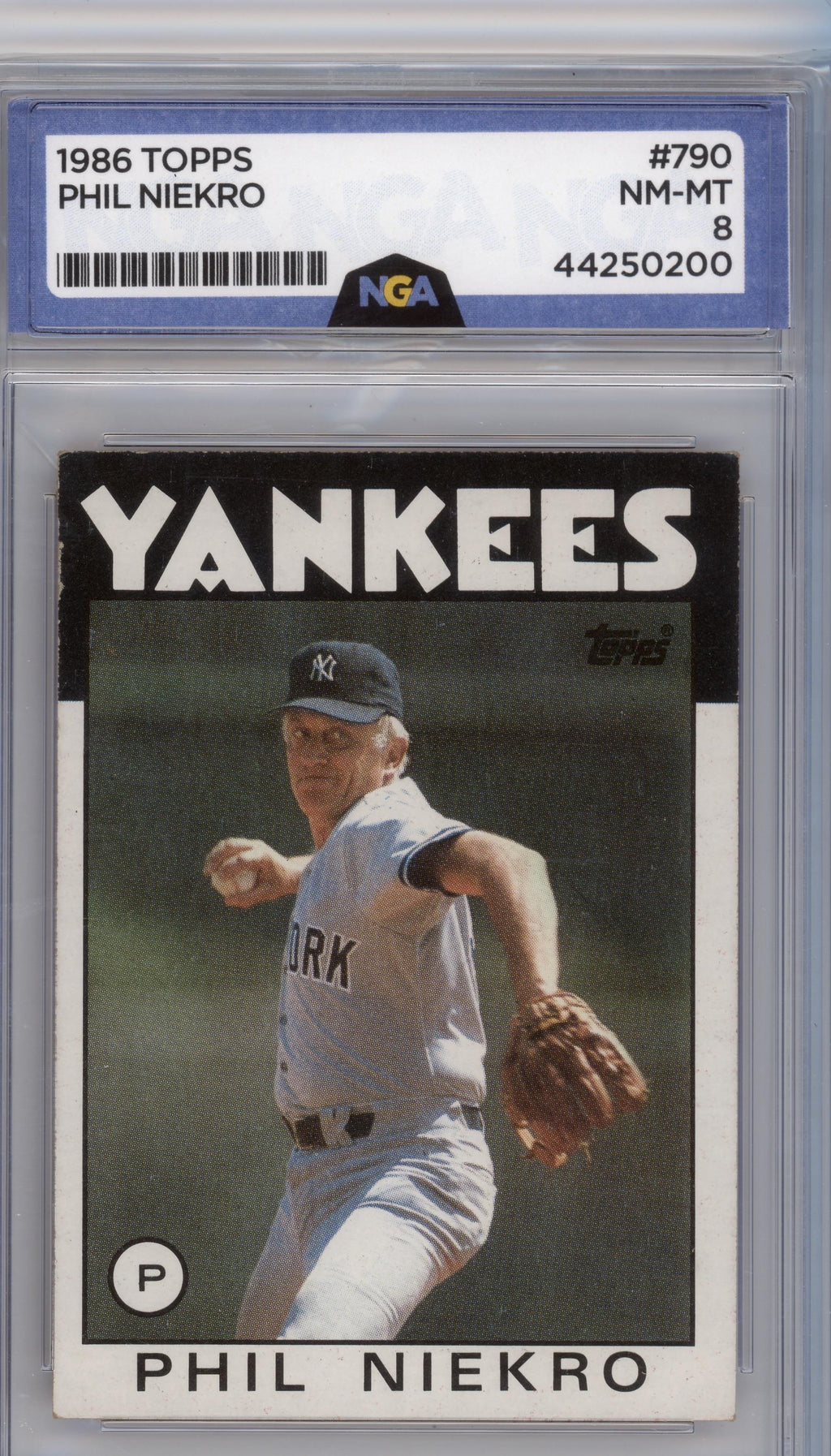1986 Topps #790 Phil Niekro Other 8