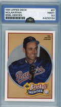 1991 Upper Deck #17 Nolan Ryan Baseball Heroes: Nolan Ryan Other 9.5