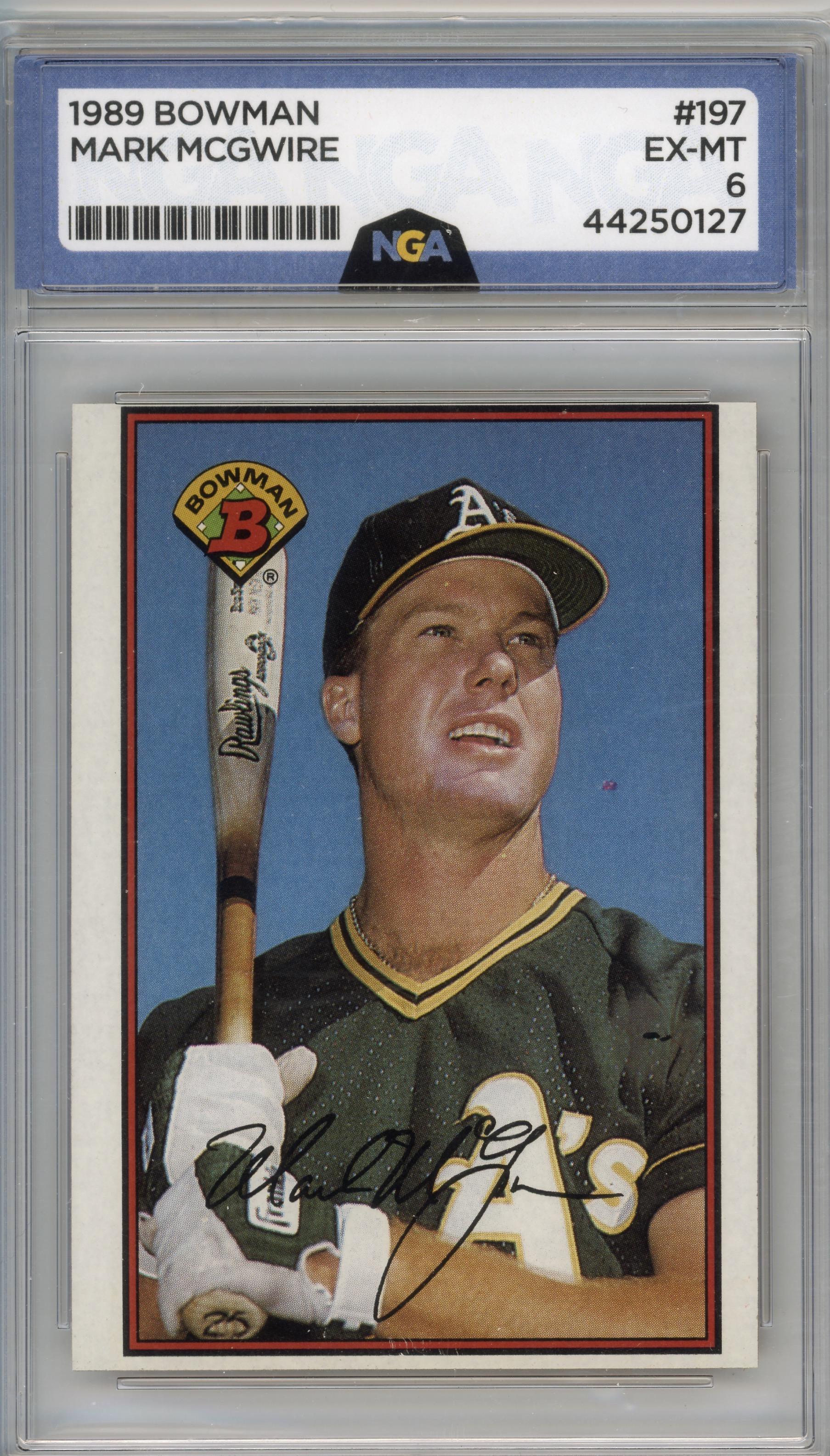 1989 Bowman #197 Mark McGwire Other 6