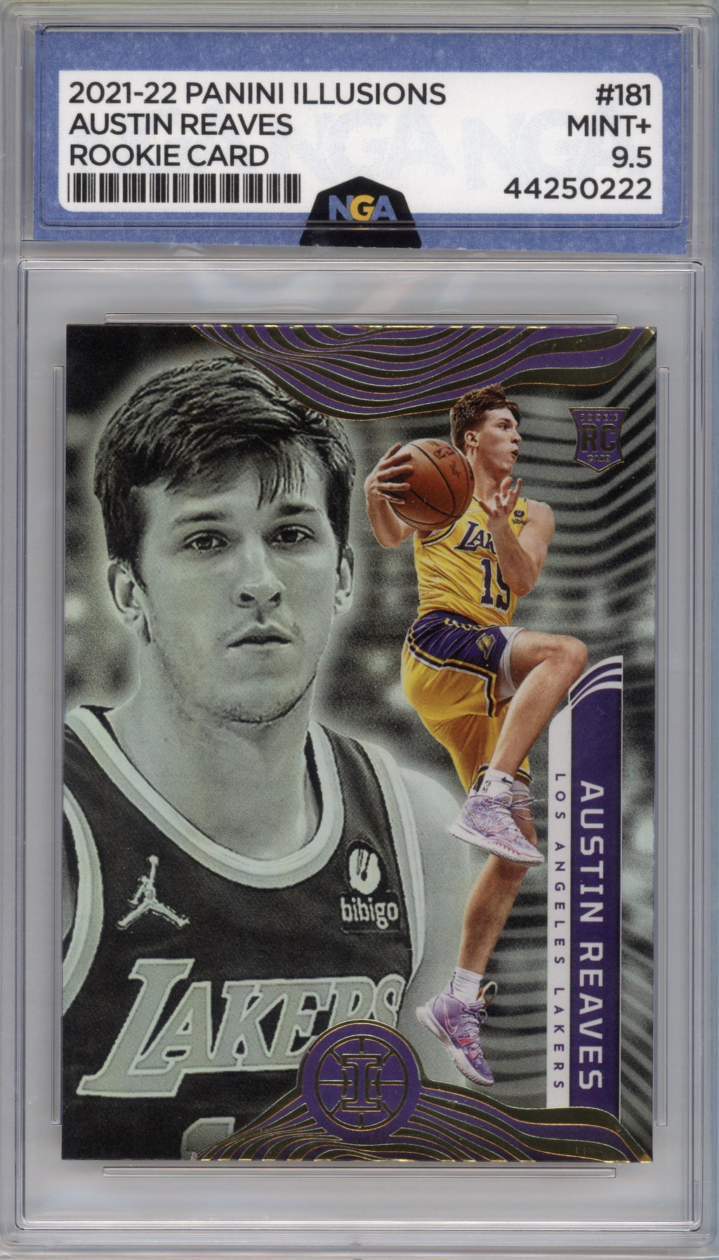 2021-22 Panini Illusions #181 Austin Reaves Other 9.5