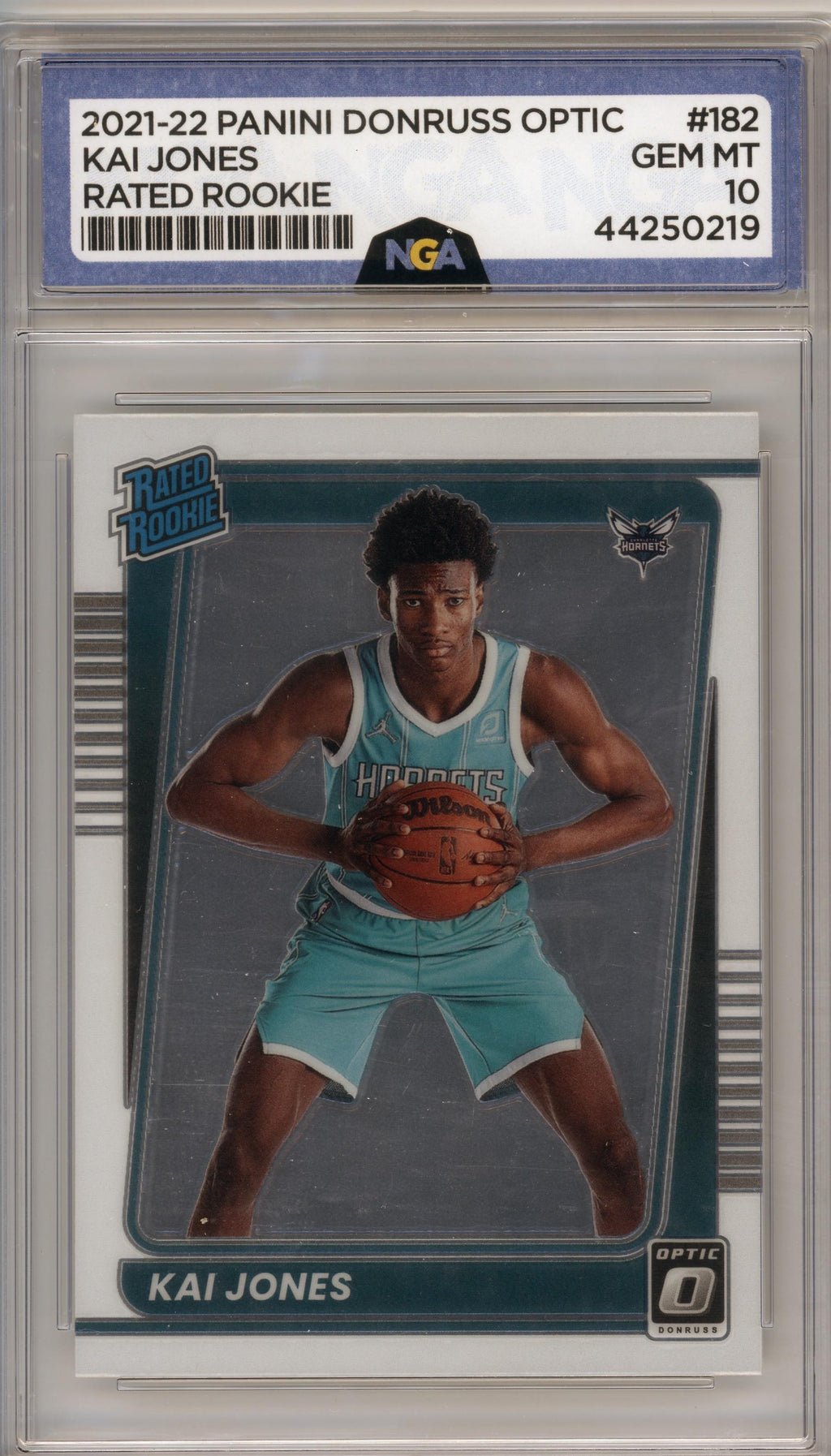2021-22 Donruss Optic #182 Kai Jones Other 10