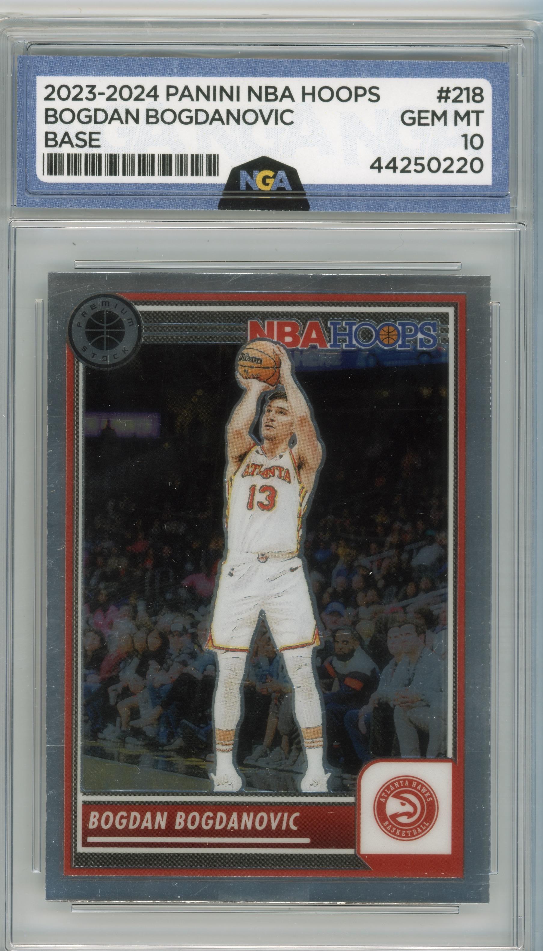 2023-24 Hoops Premium Stock #218 Bogdan Bogdanovic Other 10