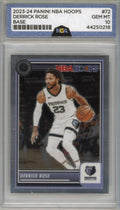 2023-24 Hoops Premium Stock #72 Derrick Rose Premium Other 10