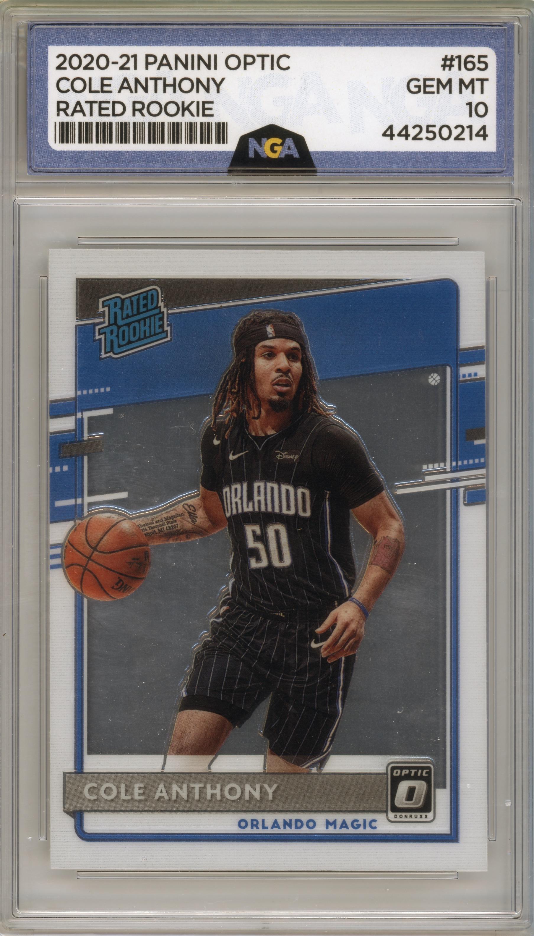 2020-21 Donruss Optic #165 Cole Anthony Other 10