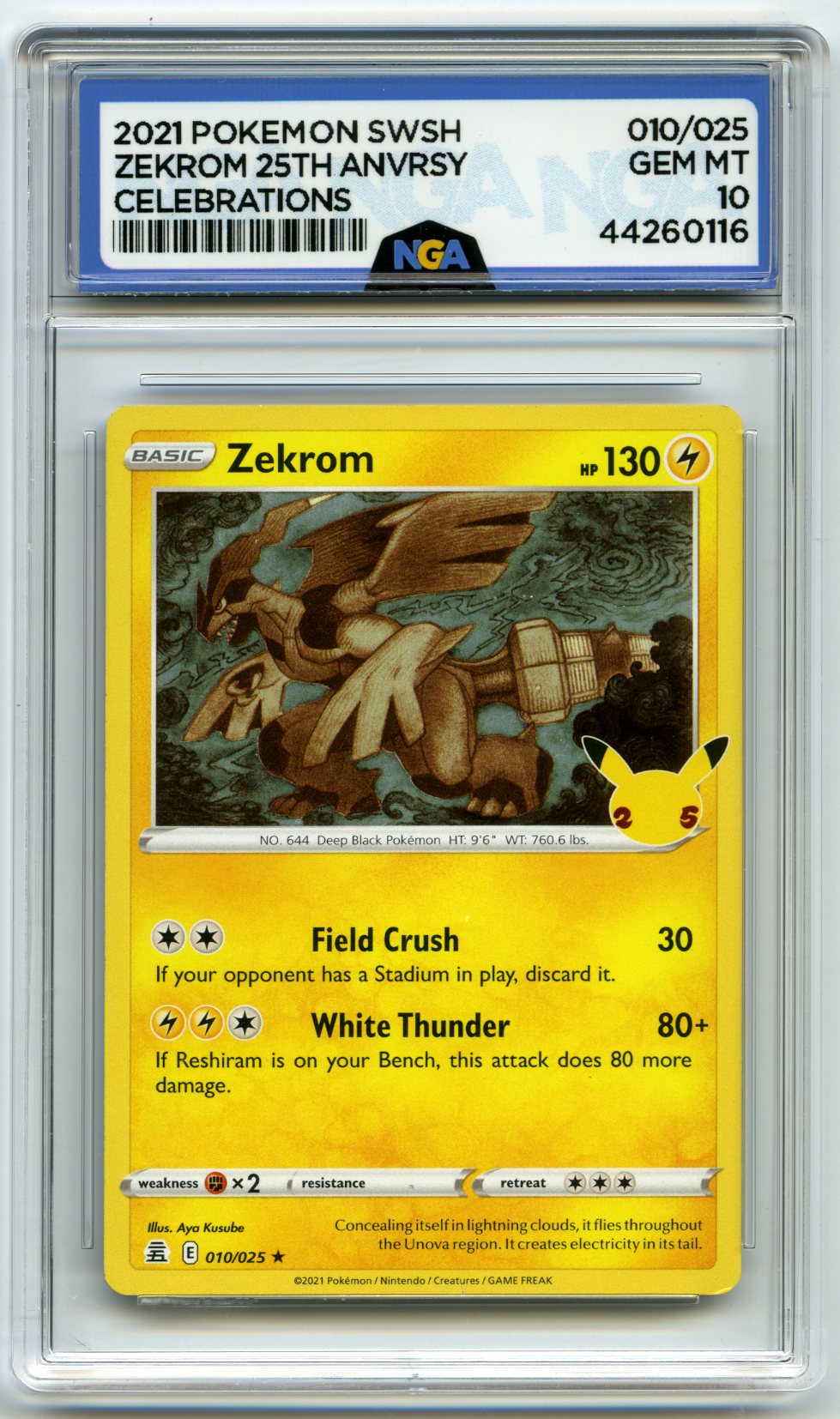 Celebrations #010/025 Zekrom Other 10