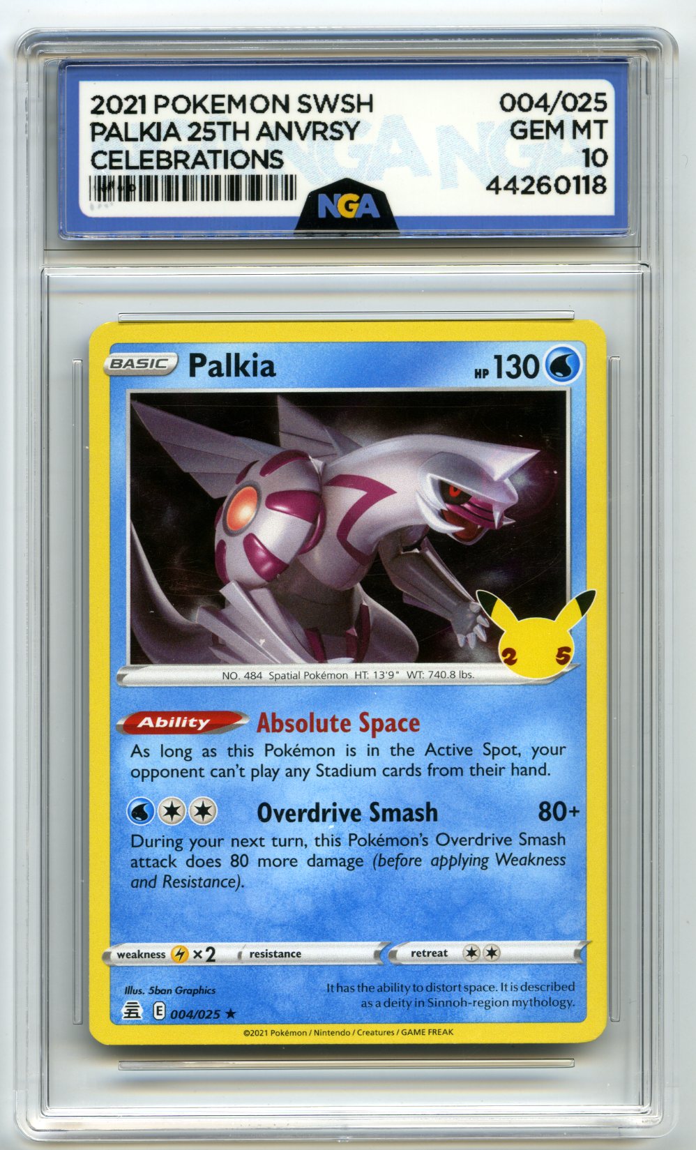 Celebrations #004/025 Palkia Other 10