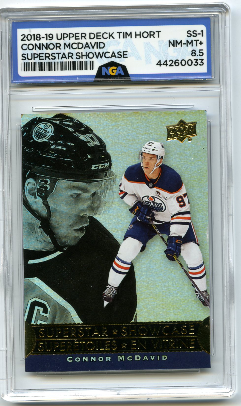 2018-19 Upper Deck Tim Hortons #SS-1 Connor McDavid Superstar Showcase Other 8.5