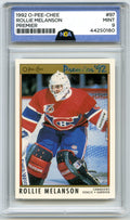 1991-92 O-Pee-Chee Premier #97 Rollie Melanson Other 9