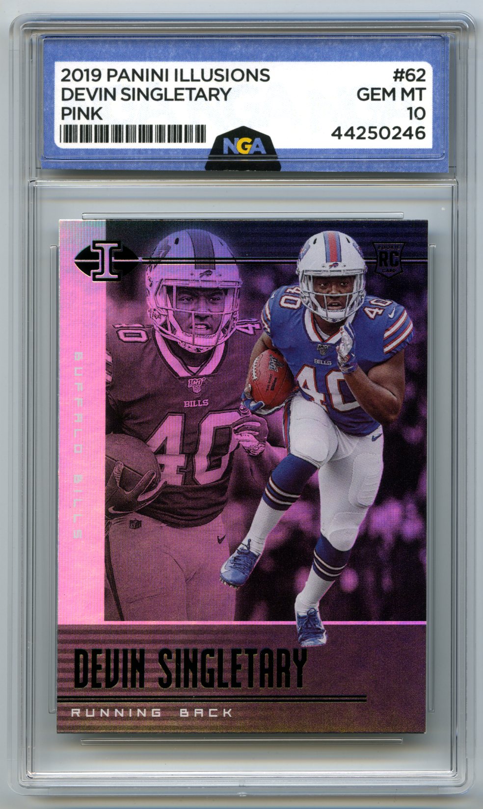 2019 Panini Illusions #62 Devin Singletary Retail Other 10
