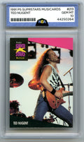 1991 Pro Set SuperStars MusiCards #213 Ted Nugent Other 10
