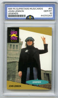 1991 Pro Set SuperStars MusiCards #15a John Lennon Other 10