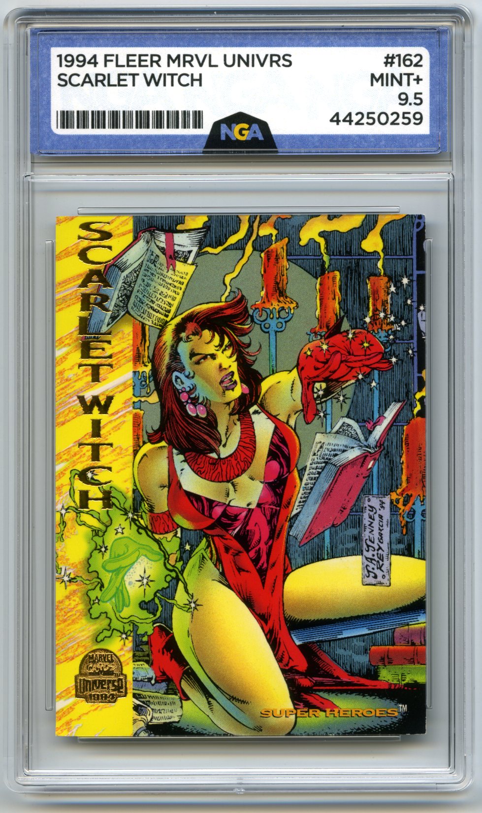 1994 Fleer Marvel Universe #162 Scarlet Witch Other 9.5