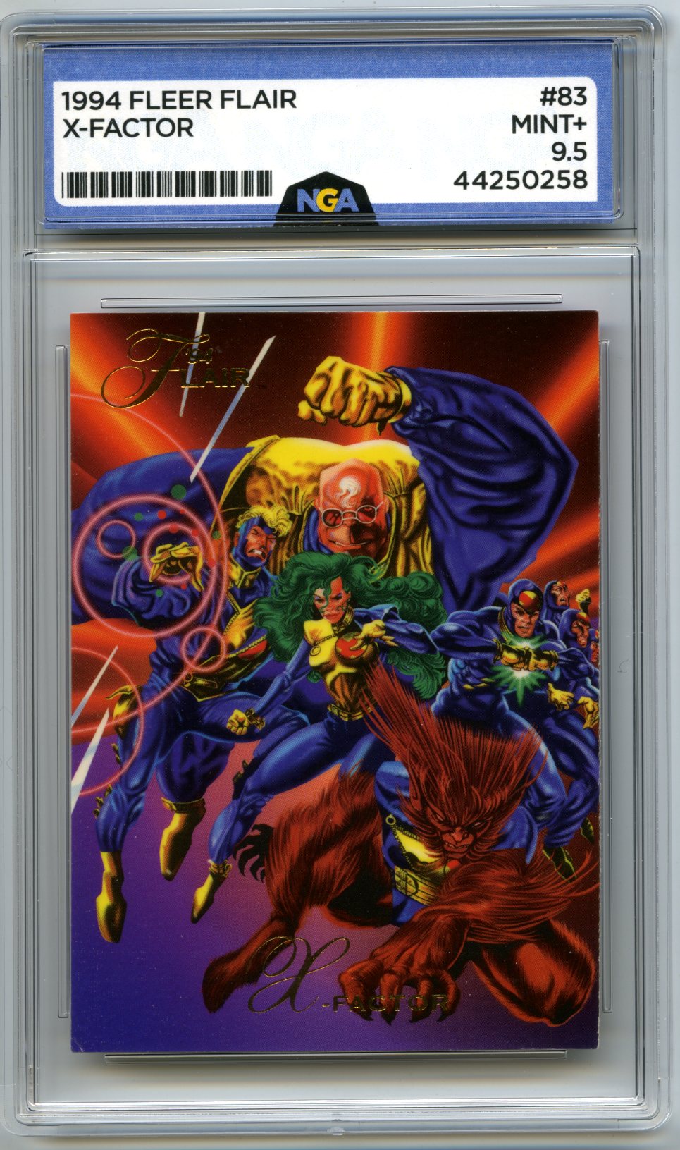 1994 Flair Marvel Annual #83 X-Factor Other 9.5