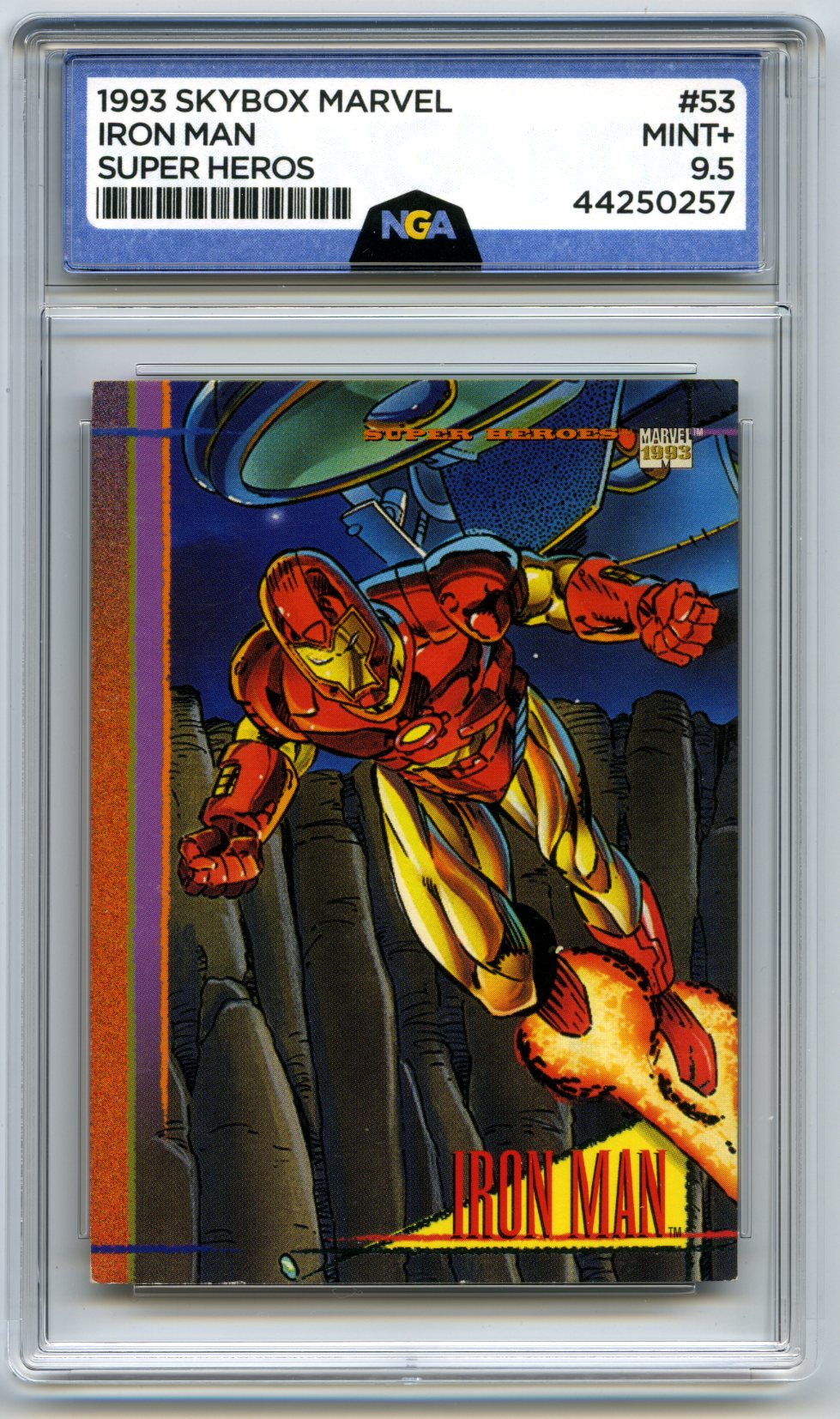 1993 SkyBox Marvel Universe #67 Iron Man Other 10