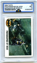 1989 Topps Batman #89 Photographed by Vicki! Other 7.5